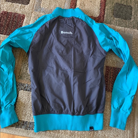 Bench Grey and Teal bomber jacket (women’s) - Picture 3 of 8
